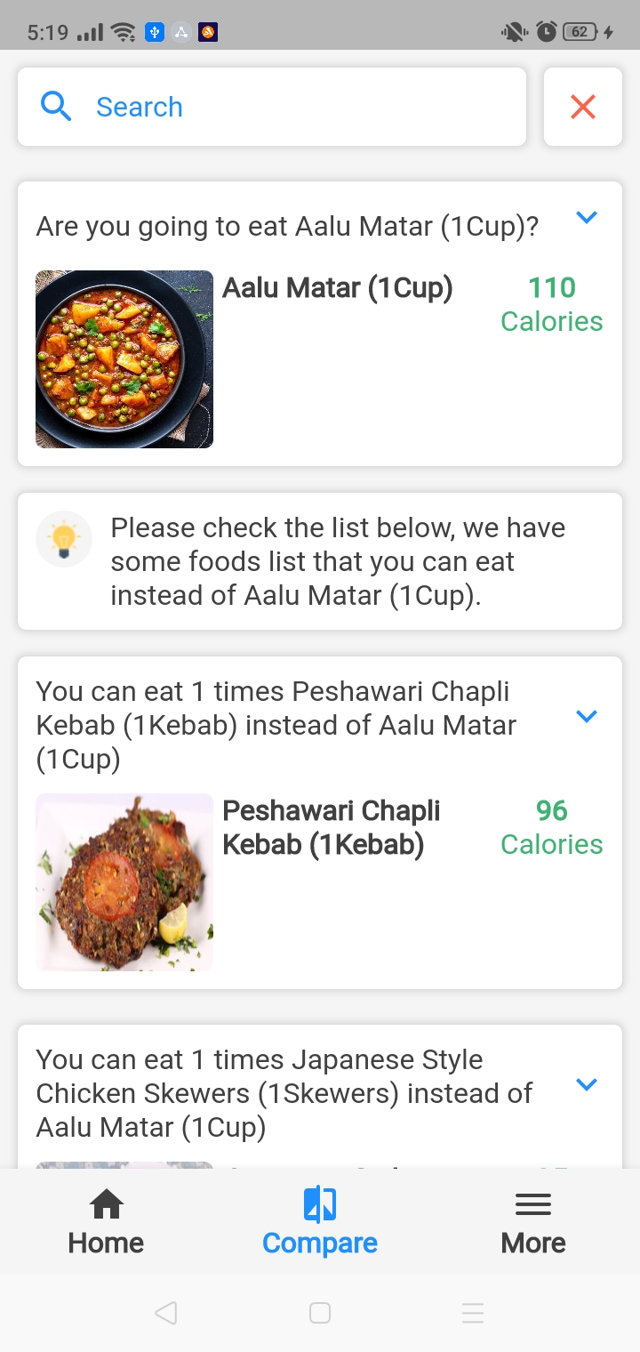 Pakistani Food Calories