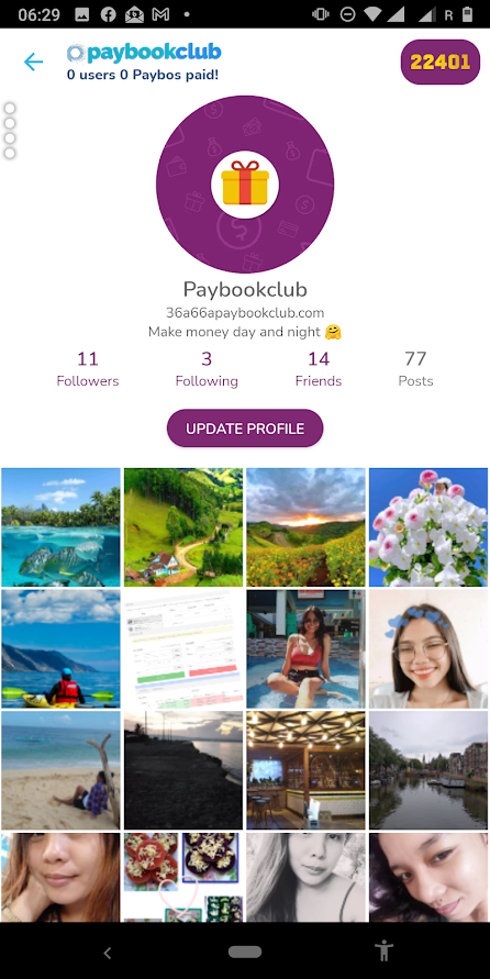 Paybookclub Cash For Posts SNS