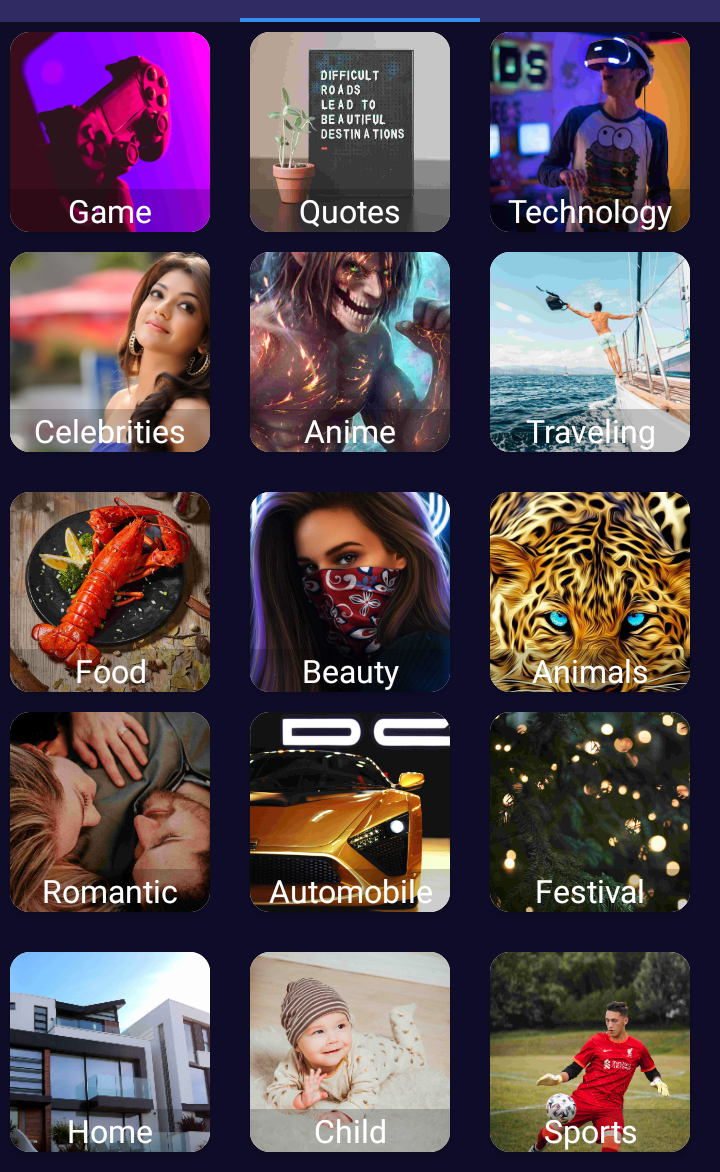 Unique 4K, HD Wallpapers App