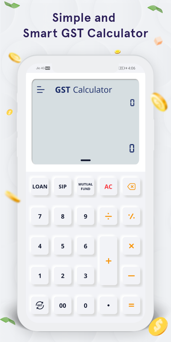 GST Calculator - CGST & SGST