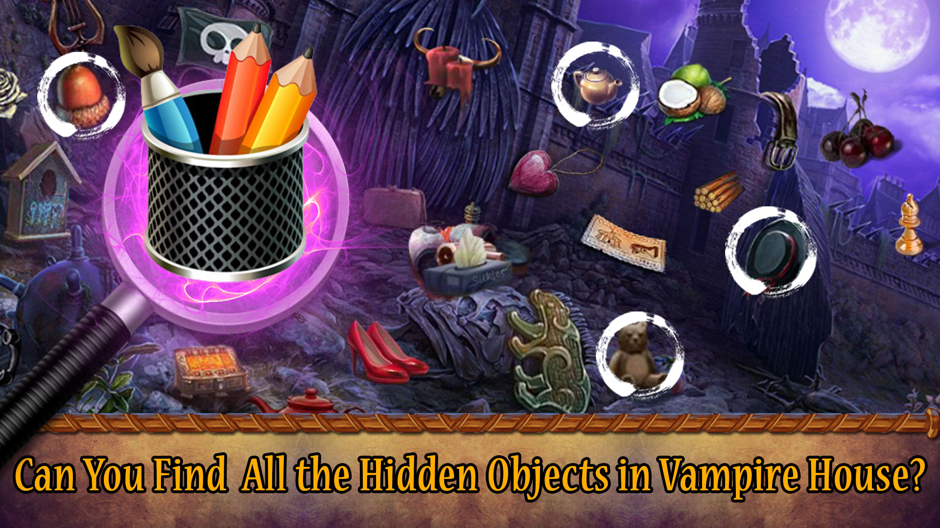 Hidden Object Game Free : Vampire