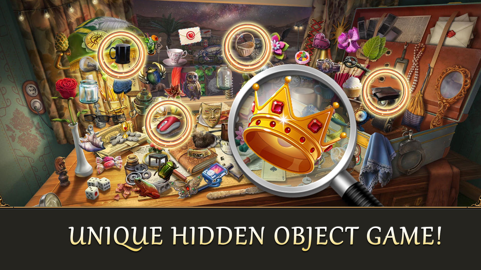 Midnight : Hidden Object Game Free