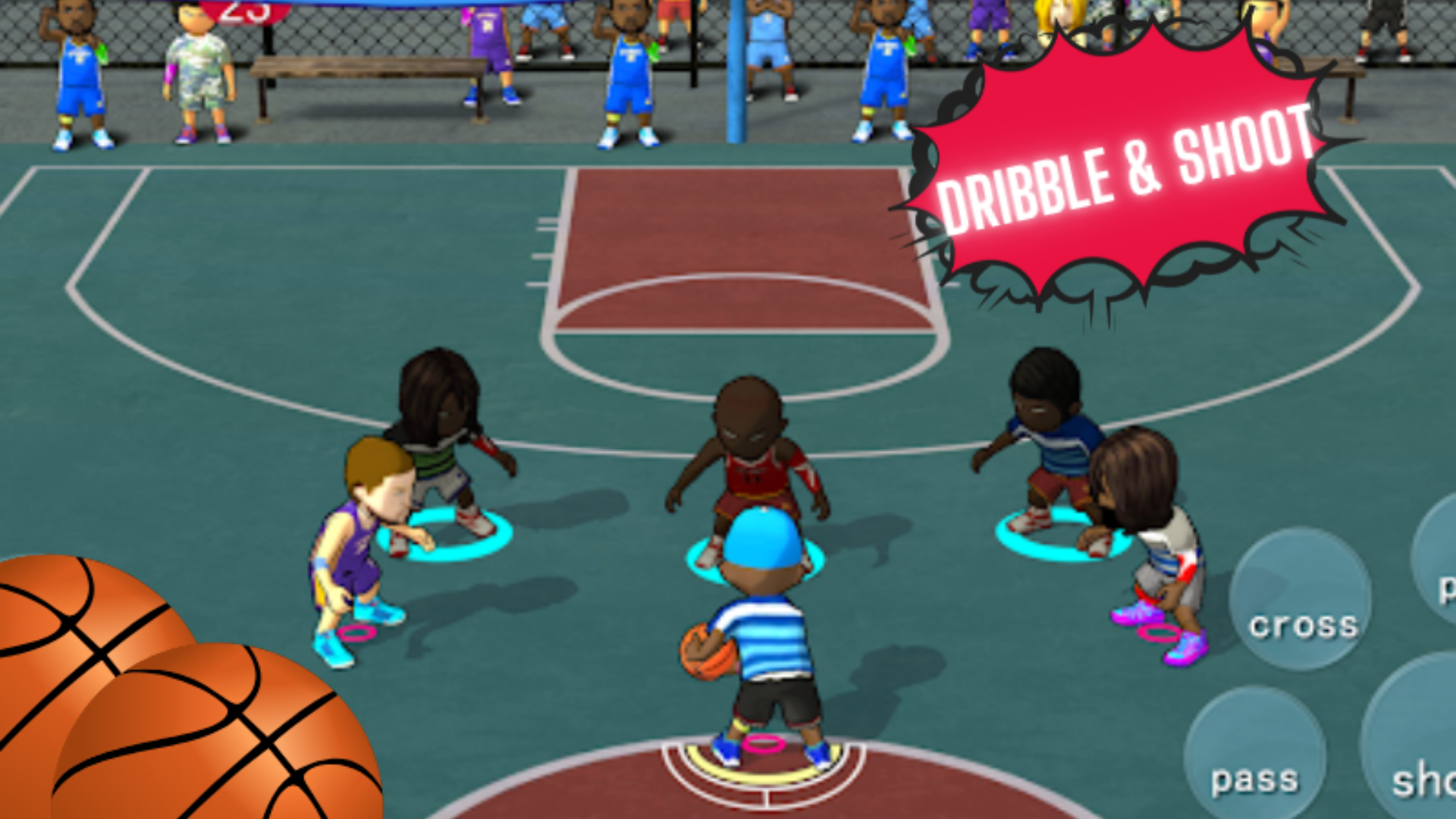 Dunk Hoops Basketball Race