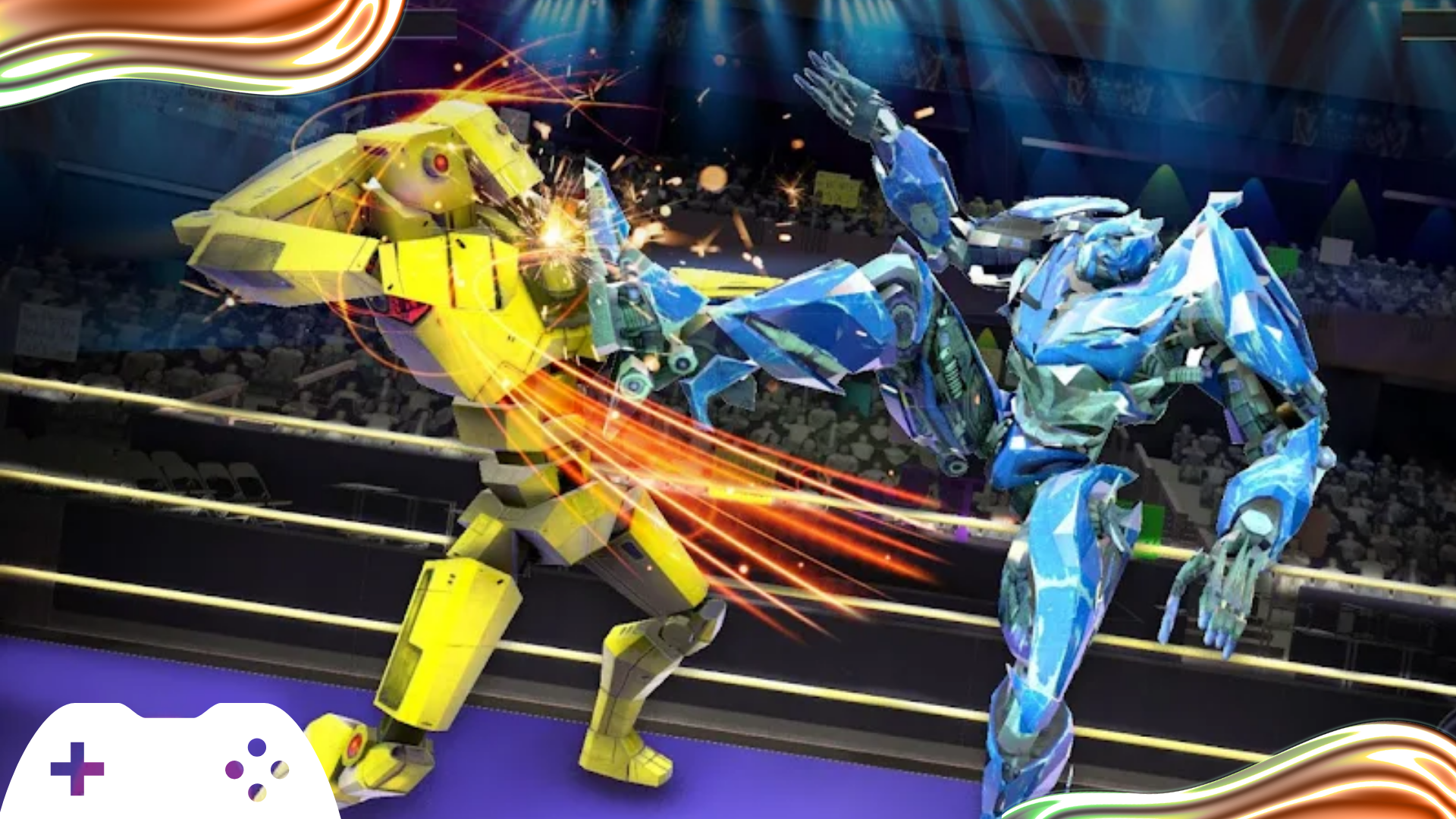 Robot Ring Fight Wrestling
