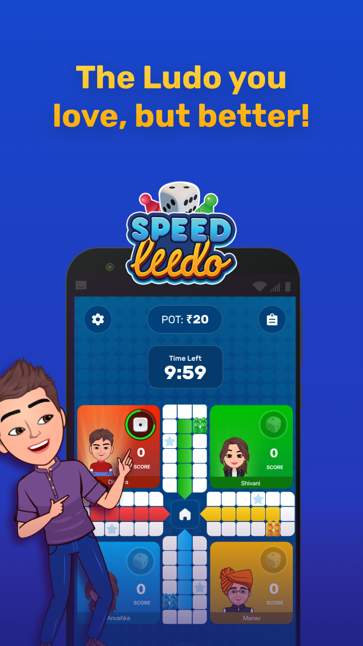 Speed Ludo: Play Game Win Cash