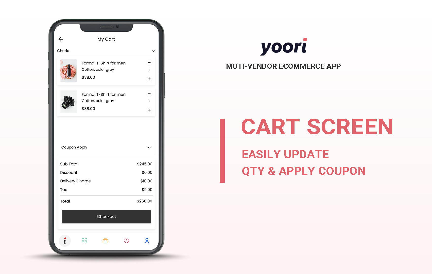 YOORI - Flutter Multi-Vendor eCommerce Full App with Admin Panel