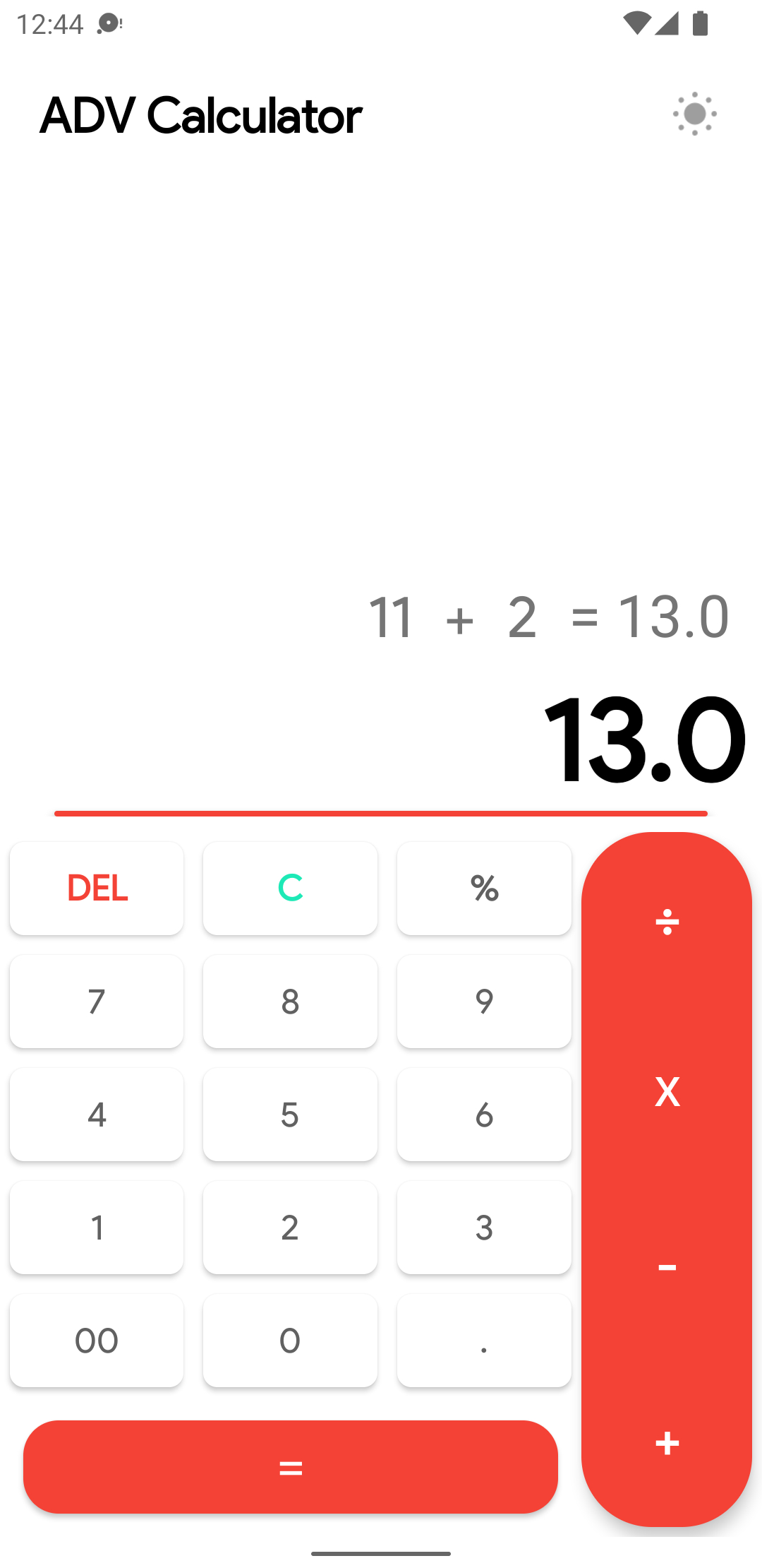 ADV Calculator