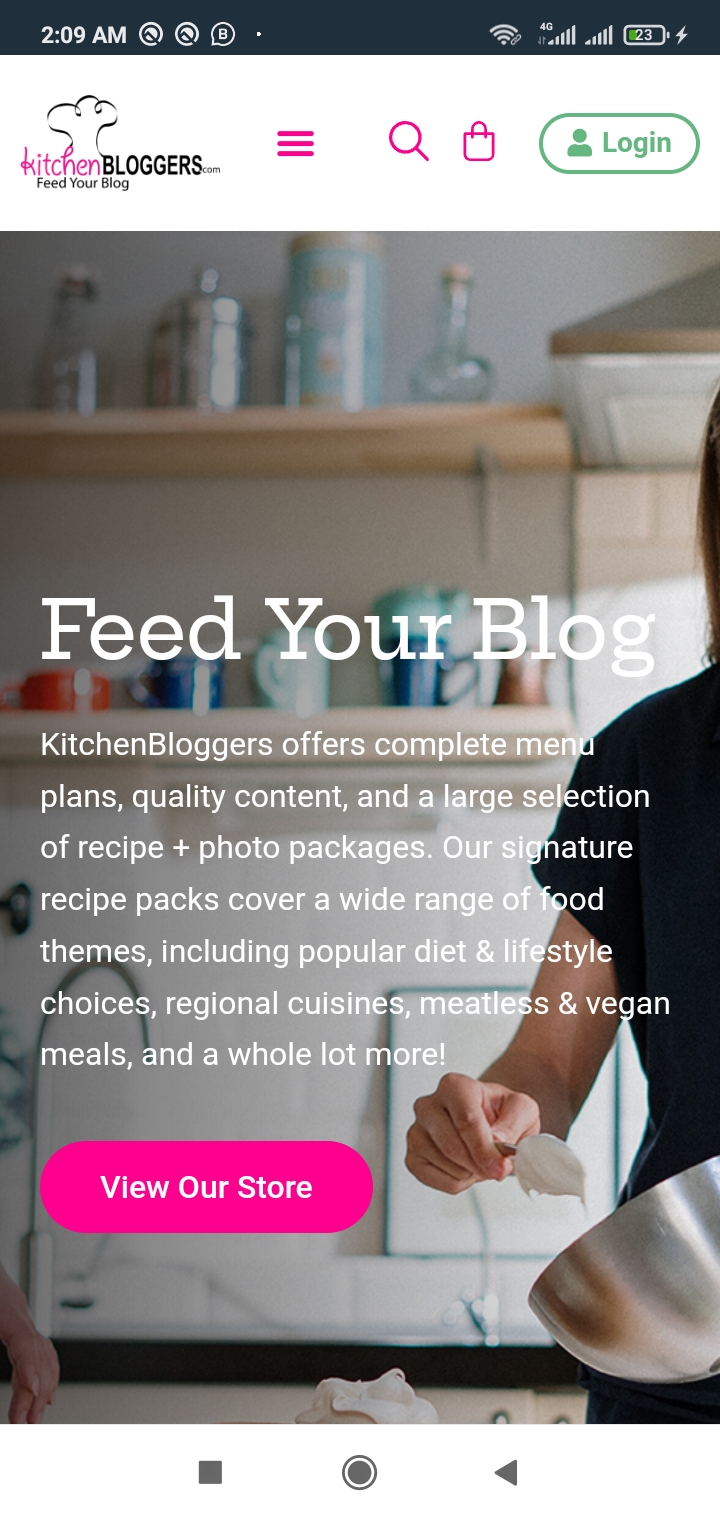 Kitchen Blogger