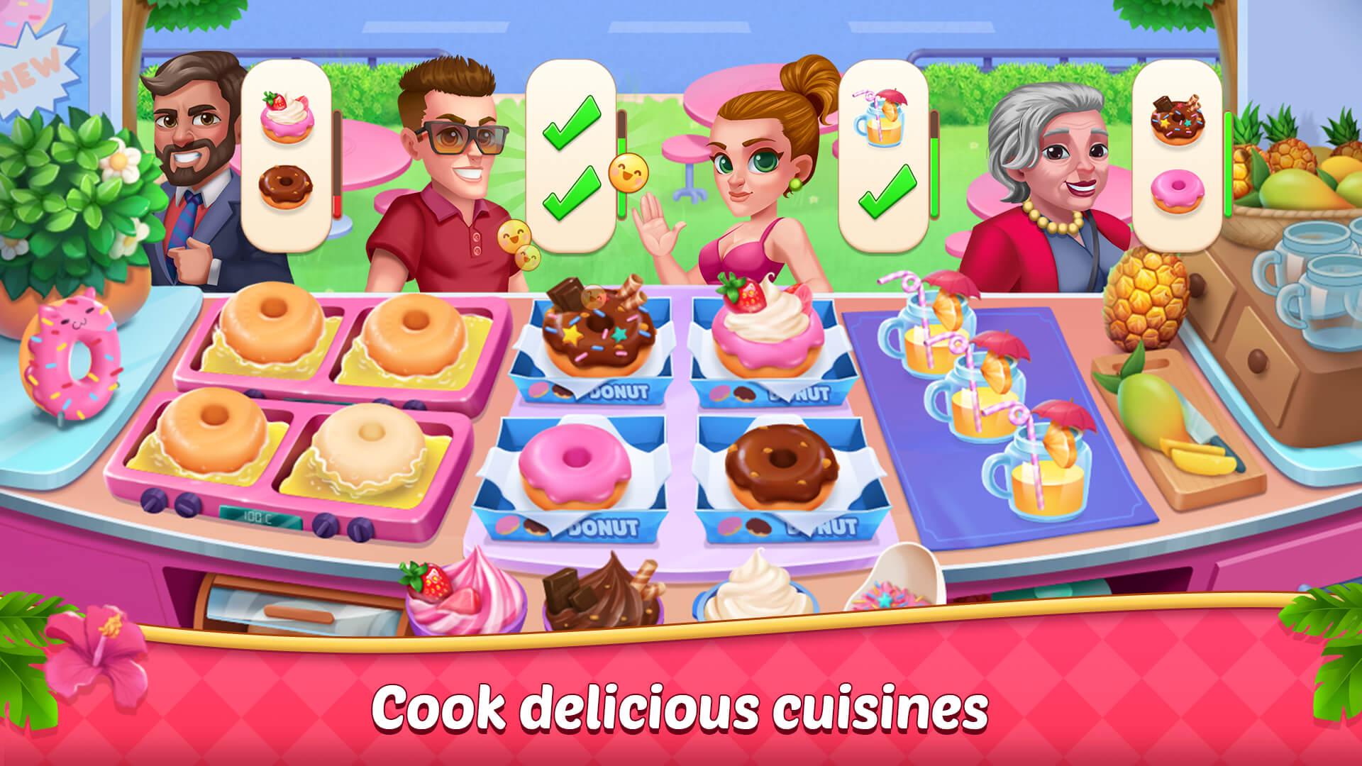 Kitchen Crush : Cooking Games
