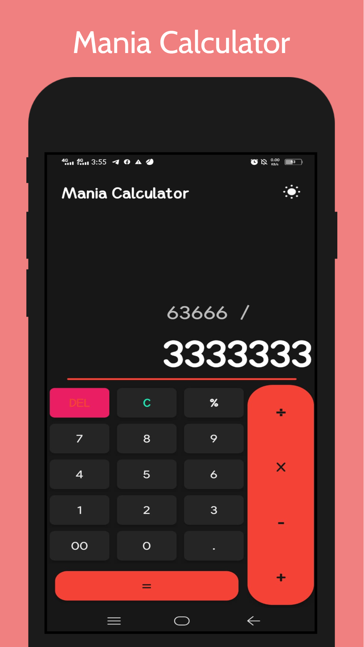 Mania Calculator