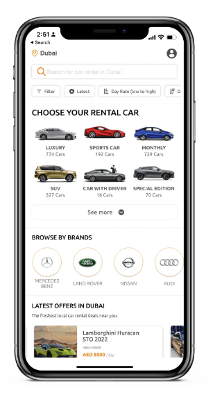 OneClickDrive Car Rentals