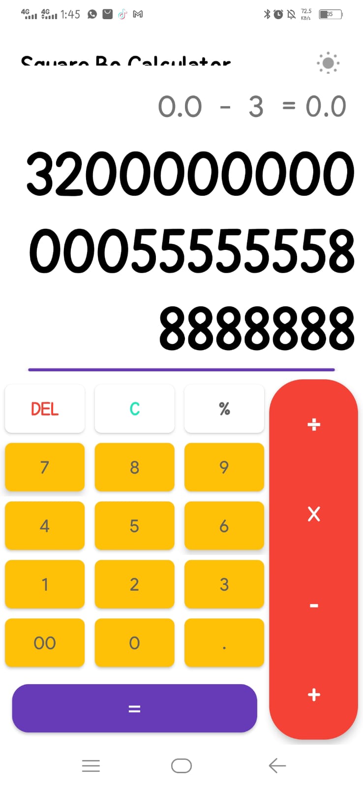Square Bo Calculator