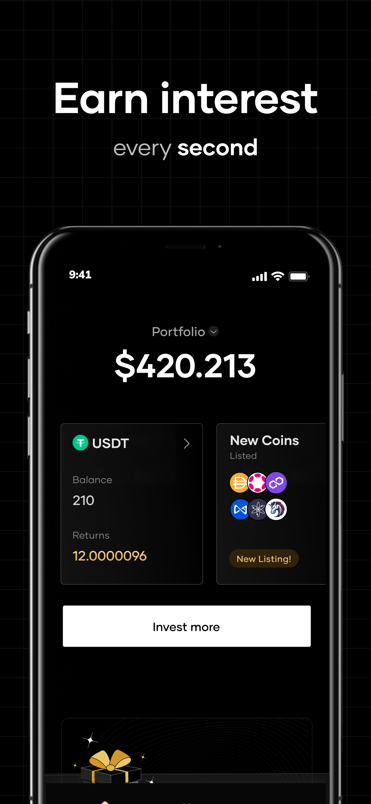 Flint - Crypto Investment App, Invest Bitcoin, Ether
