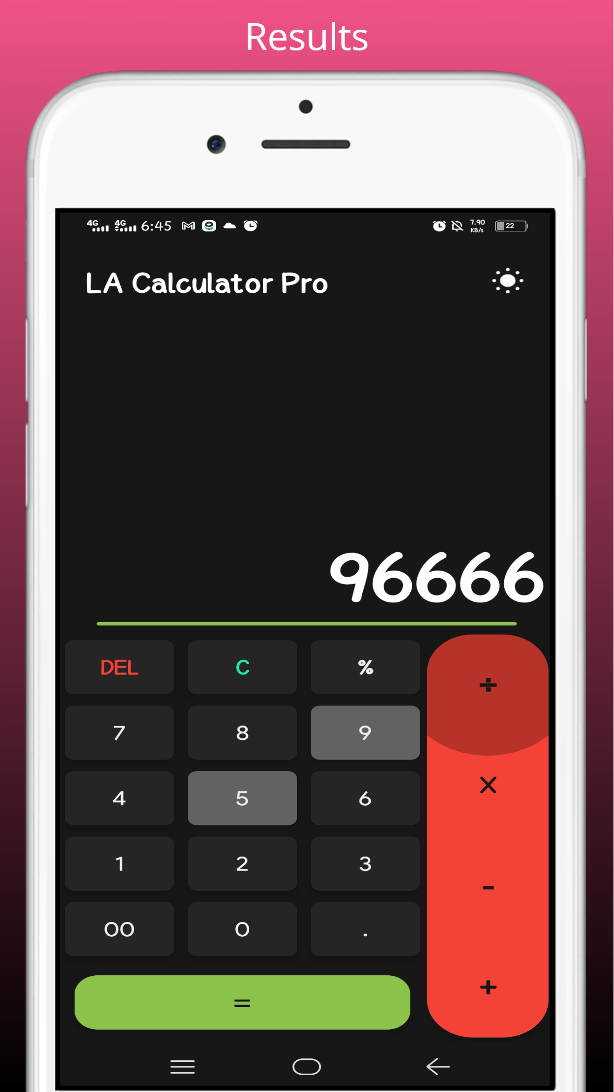 LA Calculator Pro