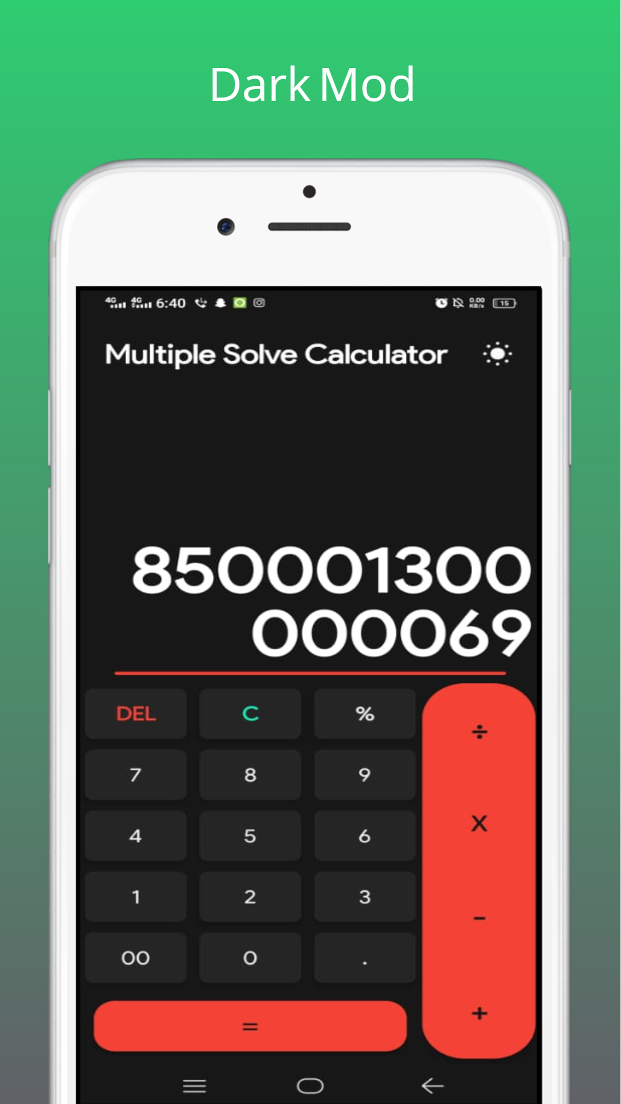 Multiple Solve Calculator
