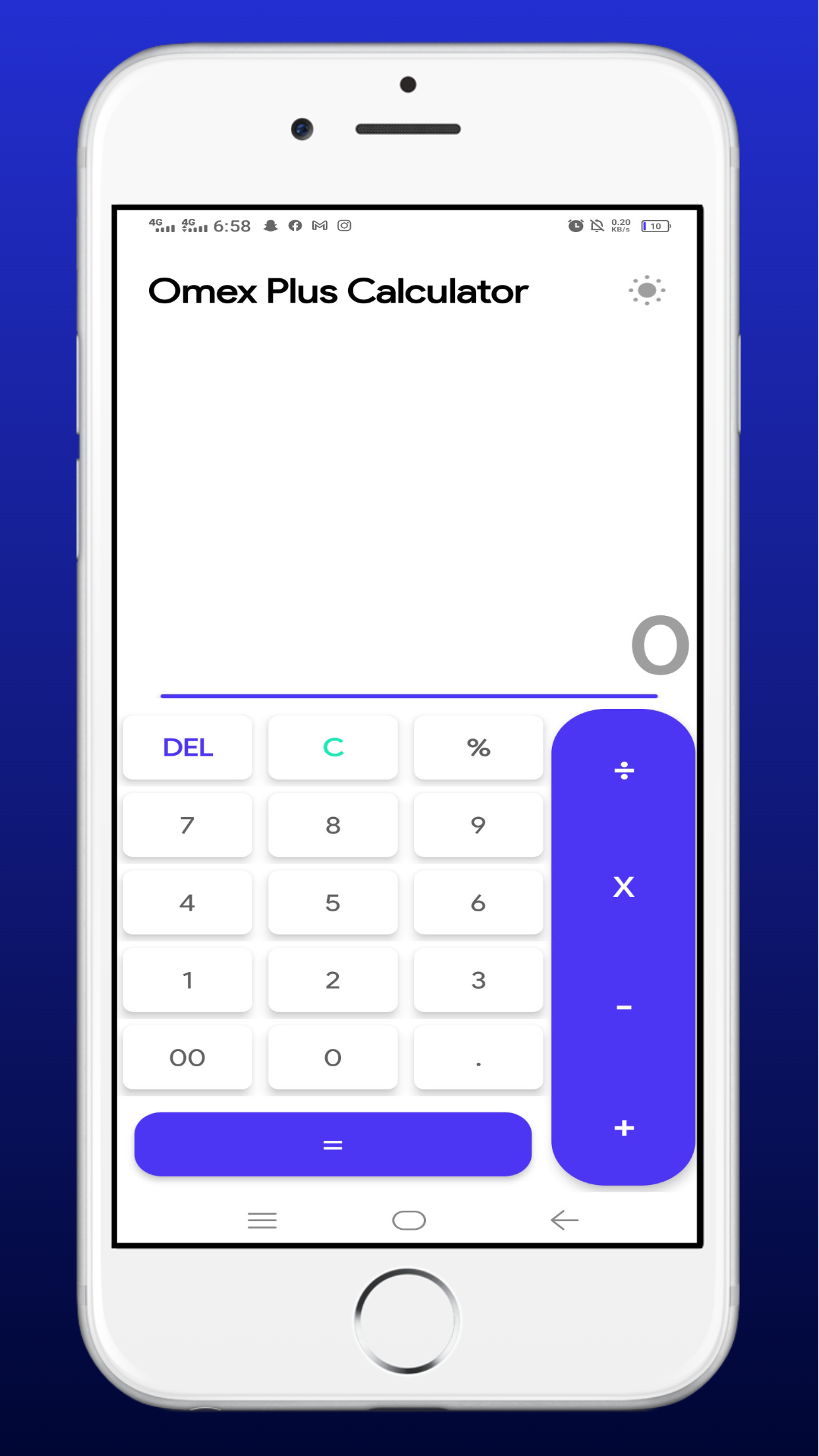 Omex Plus Calculator