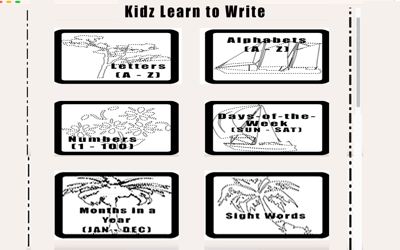 Kidz Learn to Write