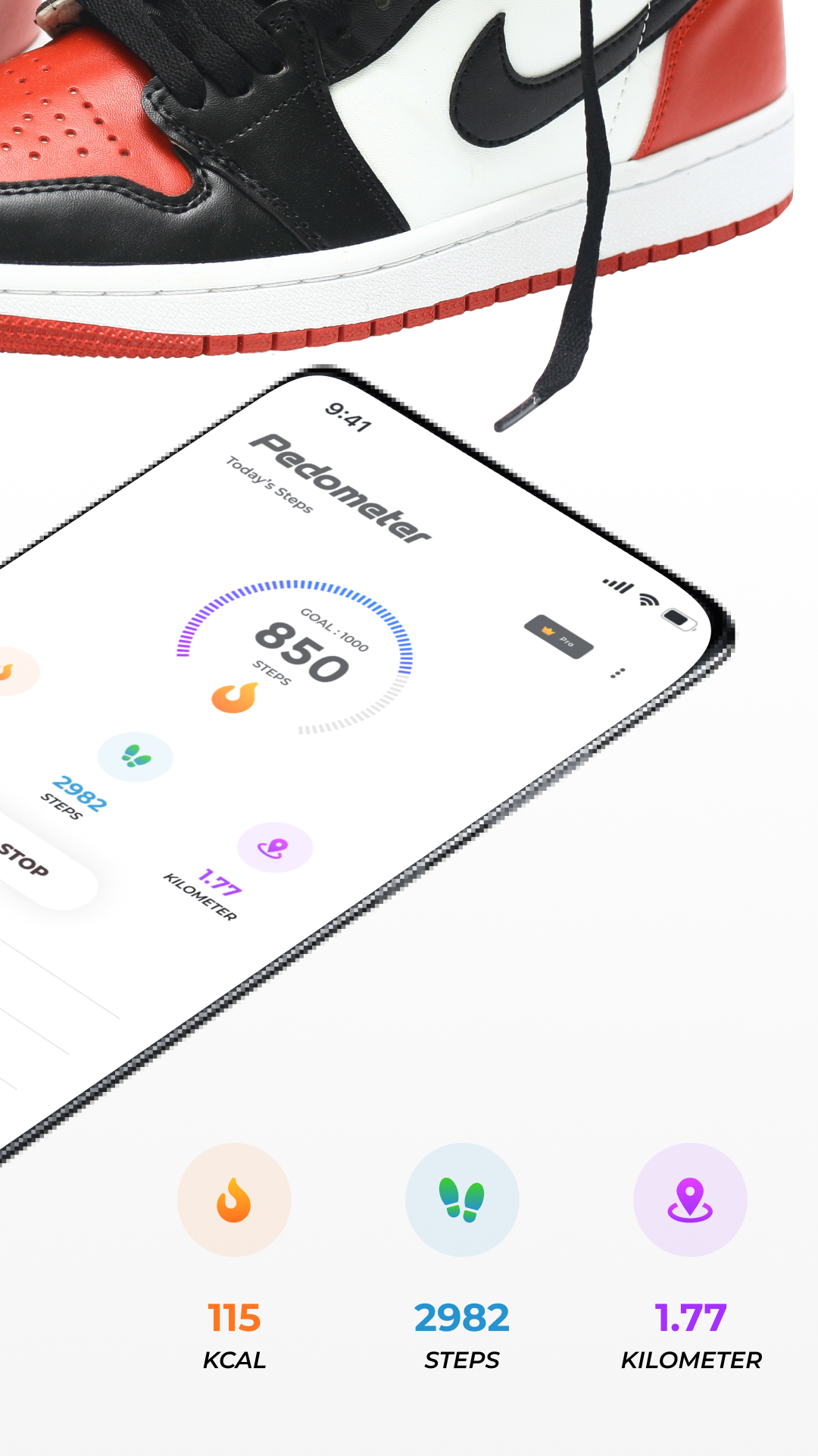 Pedometer: Step Counter & Fit