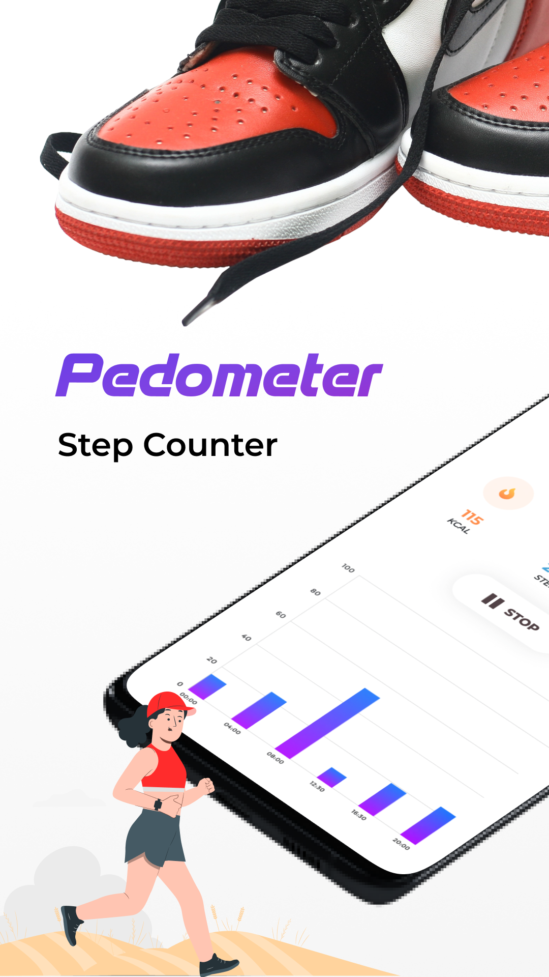 Pedometer: Step Counter & Fit