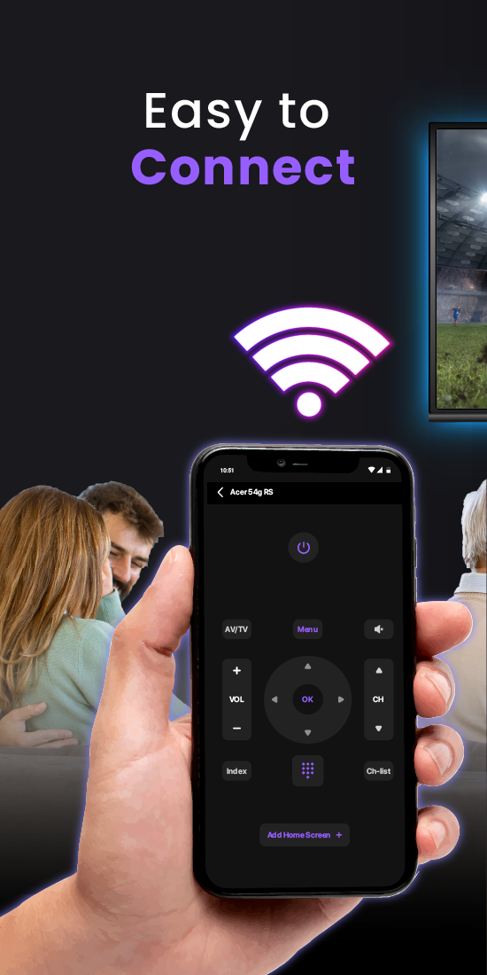 Universal Smart TV Remote App