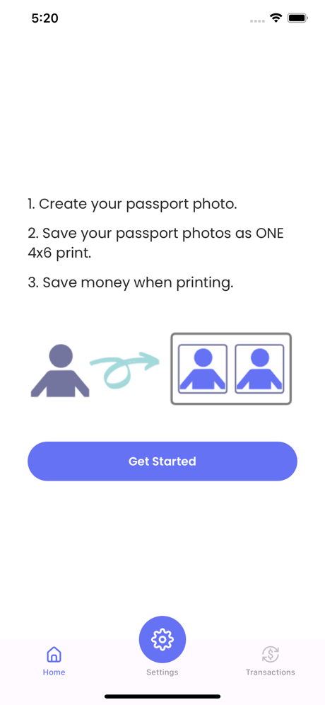 Passport Pic-2-Print