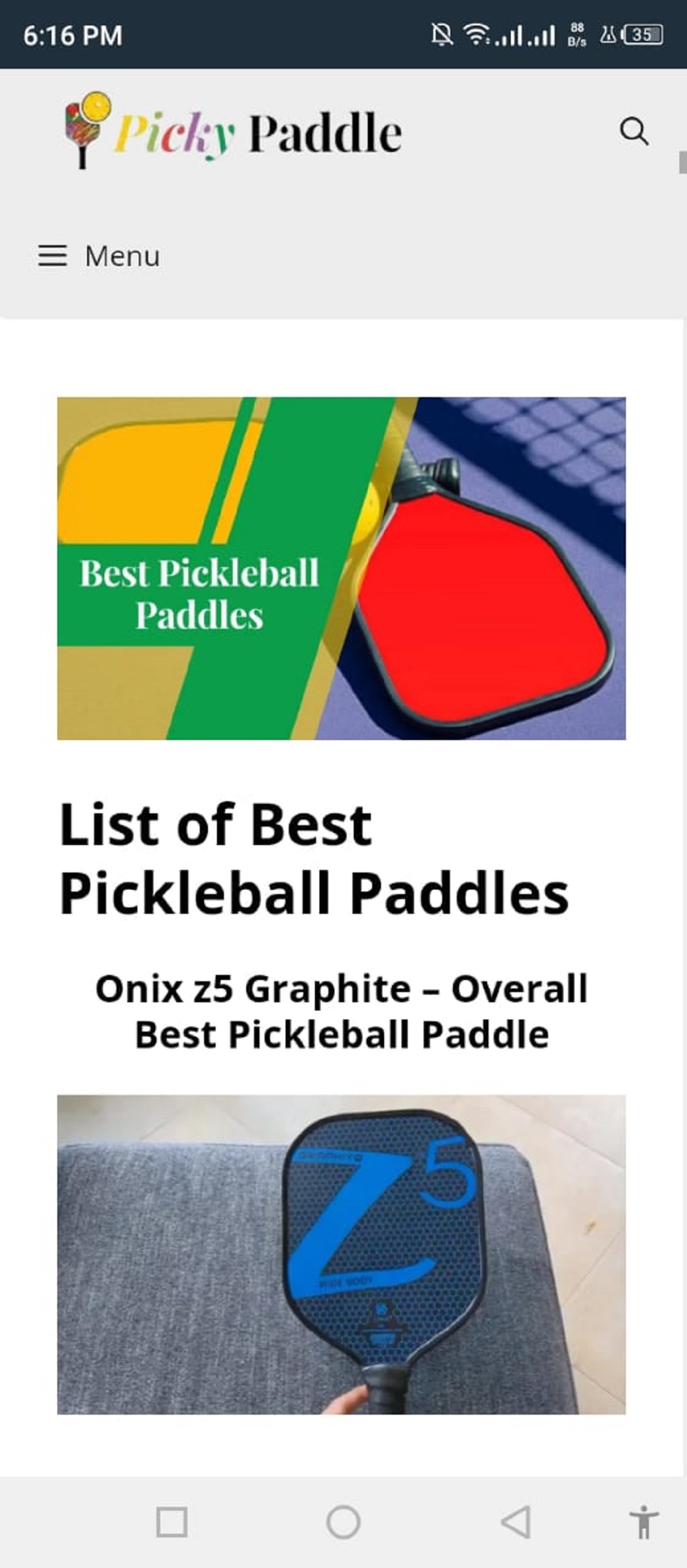 Picky Paddle