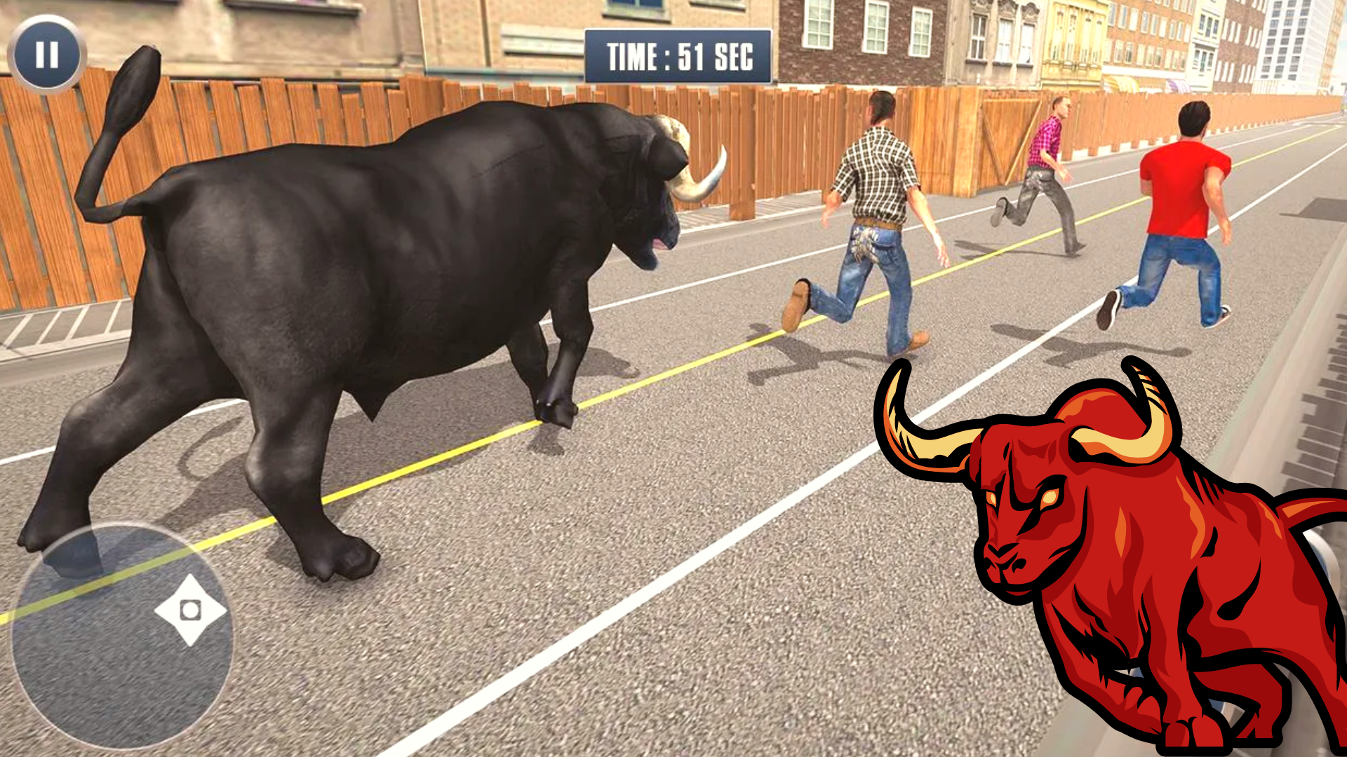 Angry Bull Fight Shooting Game