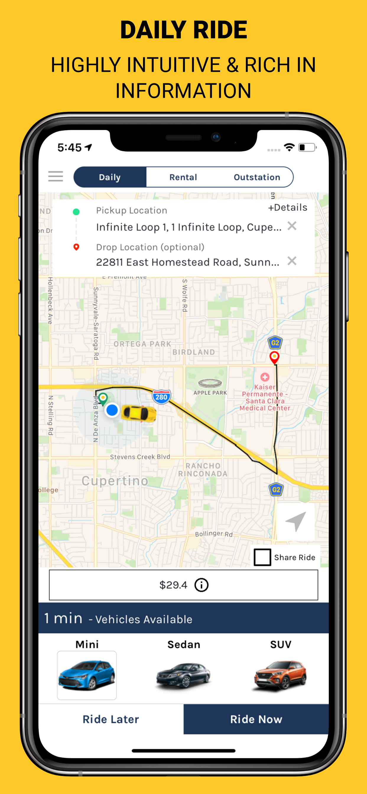 HireMe - Book a Taxi/Cab