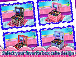 Cosmetic Box Cake Game! Make Edible Beauty Box