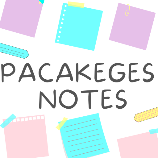 Packages Notes