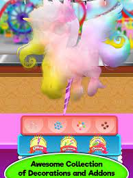 Rainbow Unicorn Glowing Cotton Candy! Fair Food