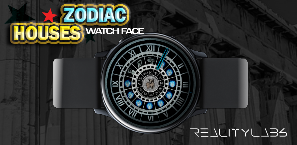 The Zodiac Houses Watch face