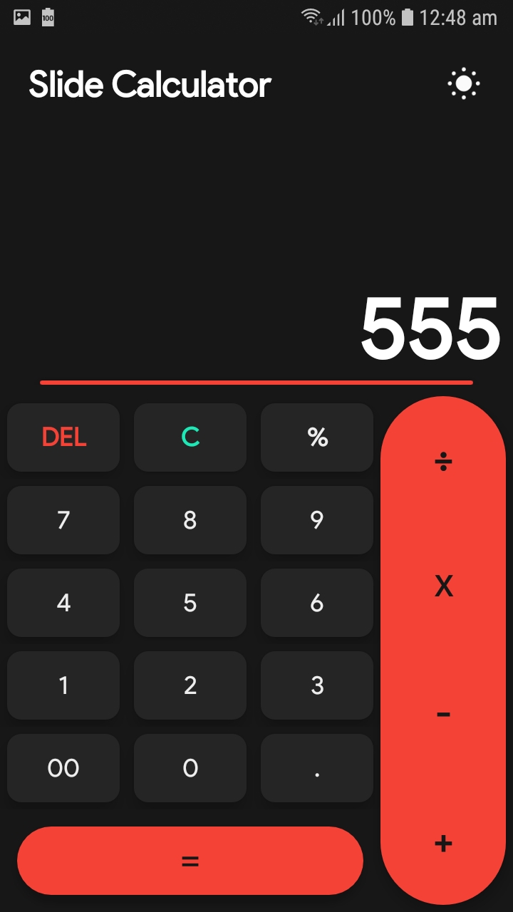 Slide Calculator
