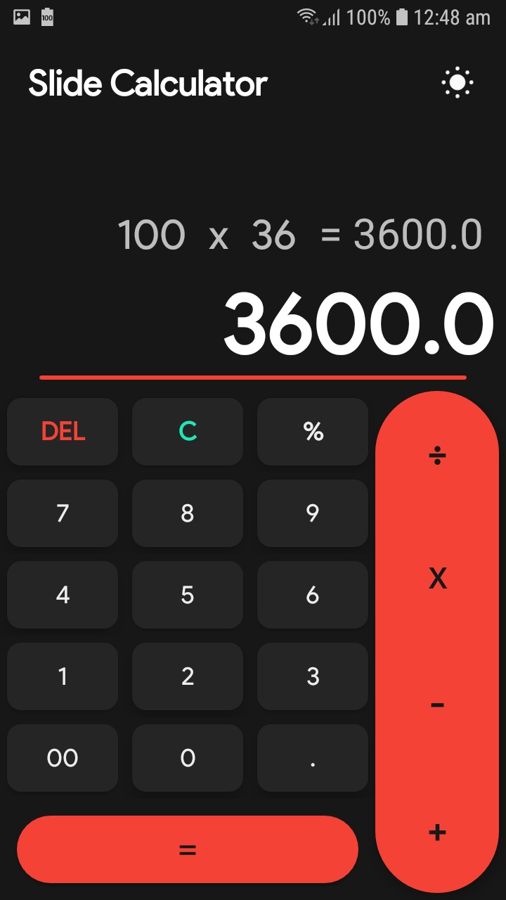 Slide Calculator