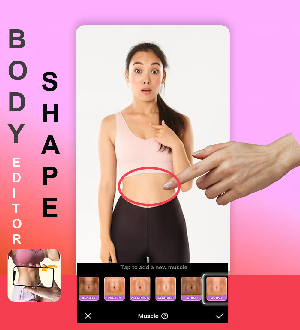 Body Cloth Camera Shape Editor