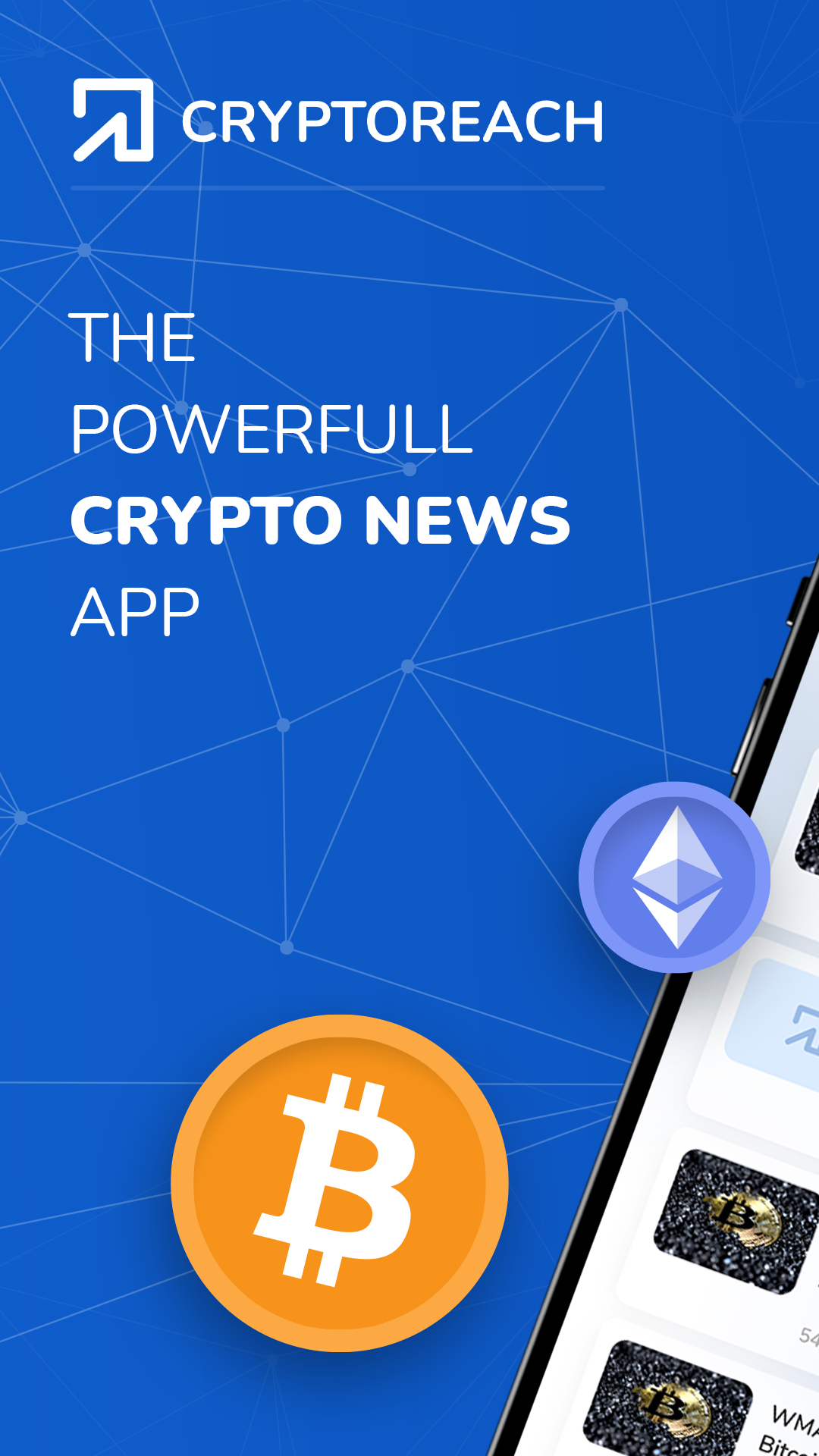 CryptoReach - Crypto News App