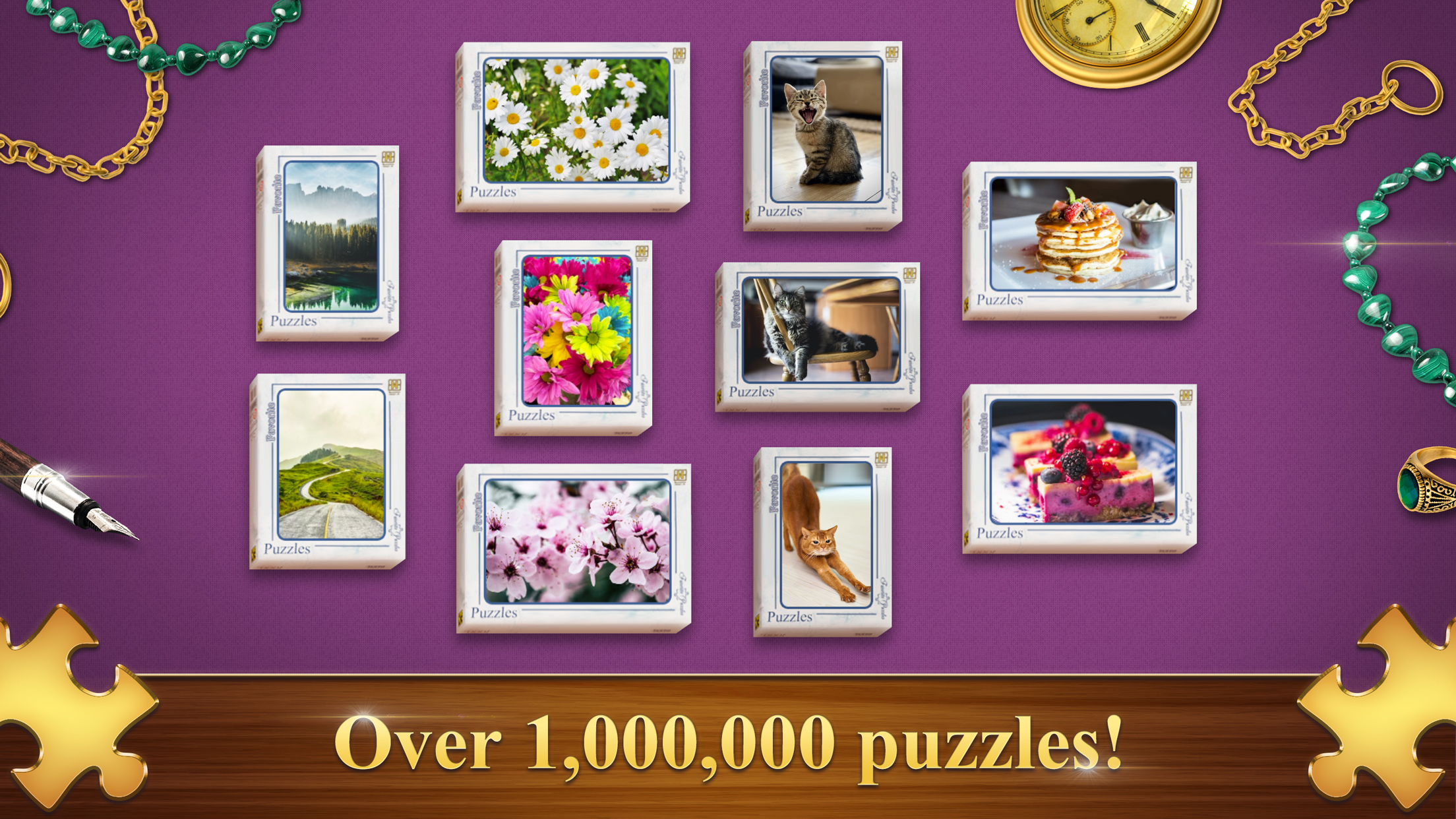 Favorite Puzzles - free jigsaw game