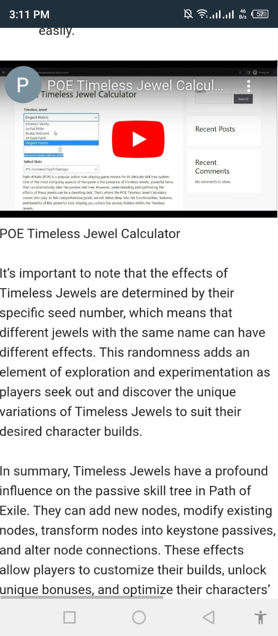 POE Timeless Jewel Calculator