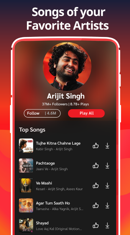 Gaana Hindi Song Music App