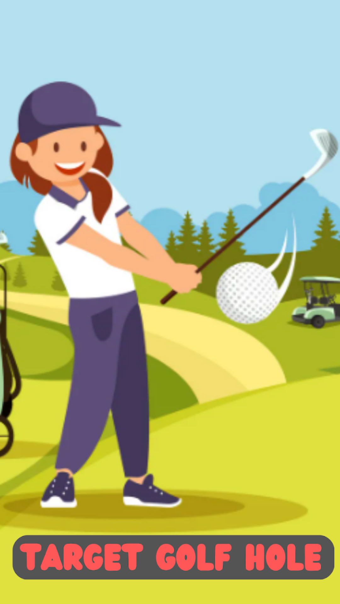 Mini Golf Swing-Putt Hole 3D