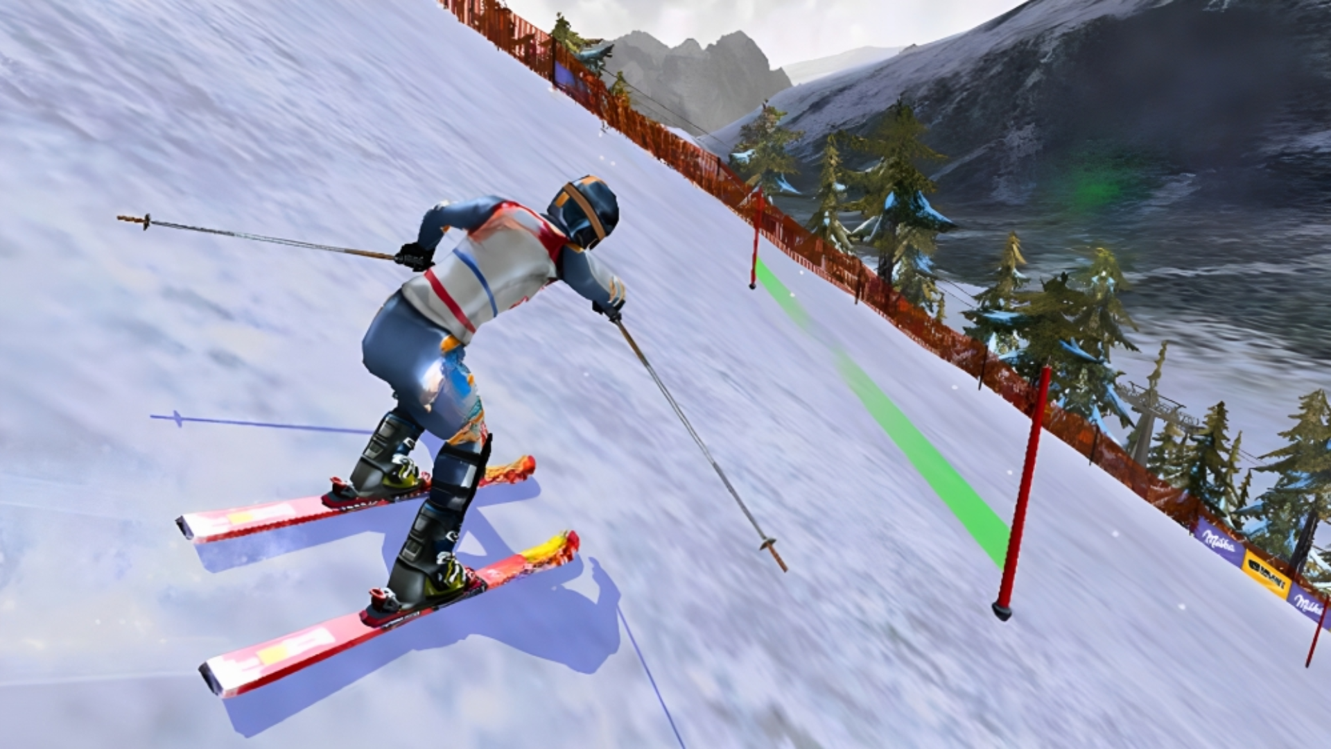 Skiing Champion-Mountain Ski