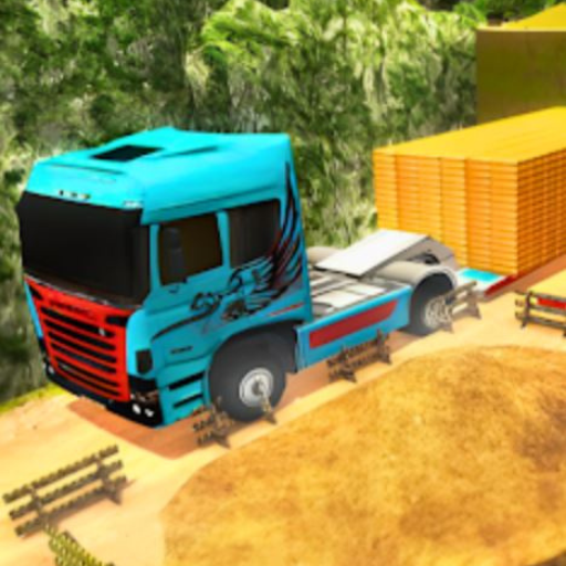 Gold Transport Truck Simulator