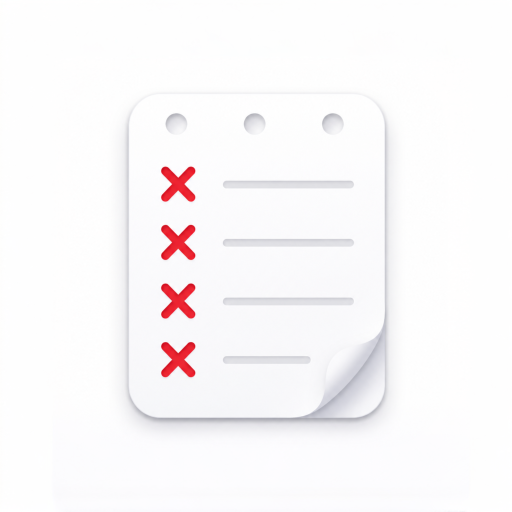 Not To Do List Bad Habit Break