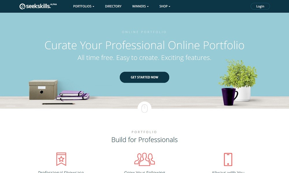 Create Free Online Portfolio Websites