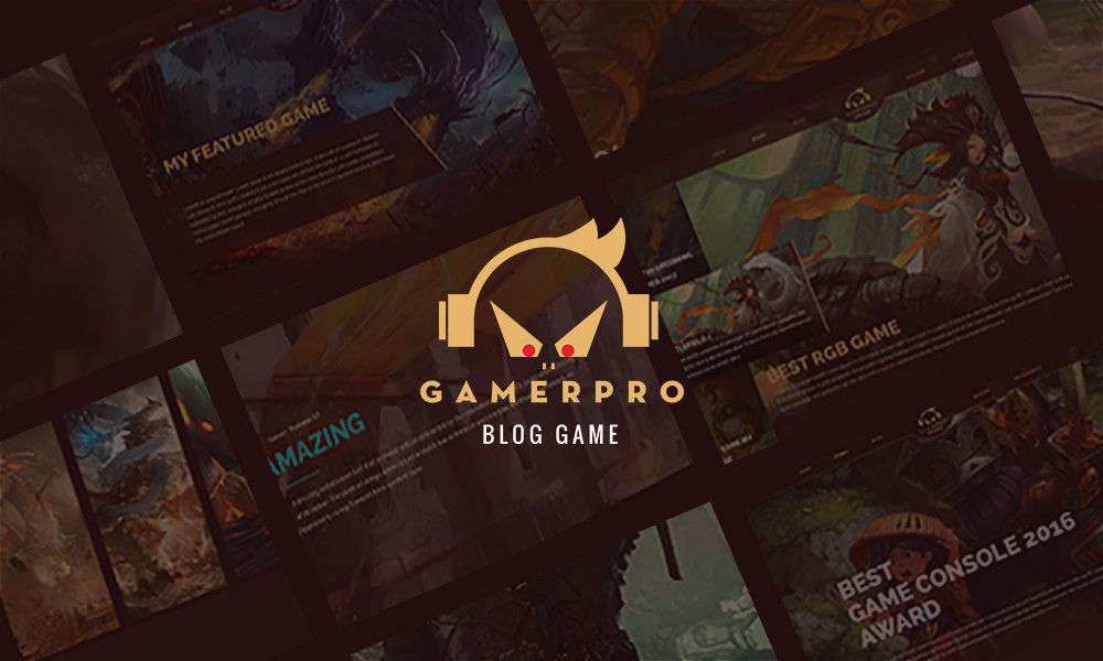 GamerPro Blog WordPress Theme