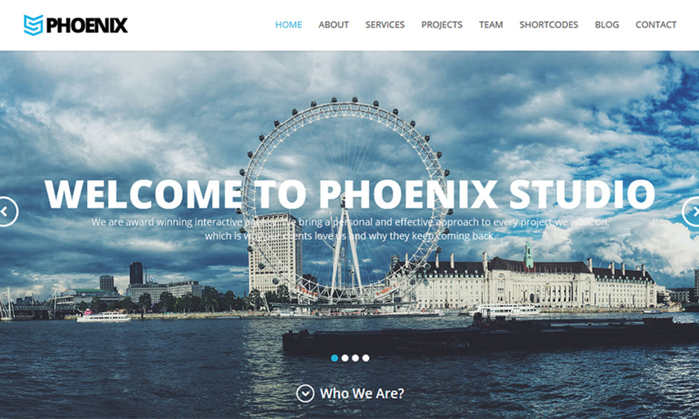 Phoenix - Responsive One Page Parallax Template
