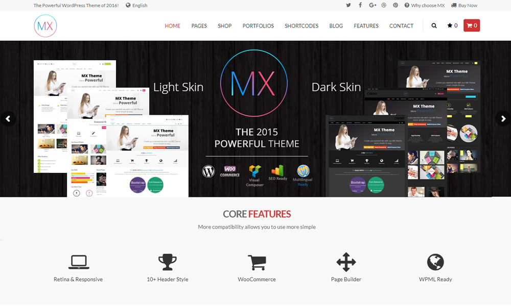 MX Multi-Purpose WordPress Theme
