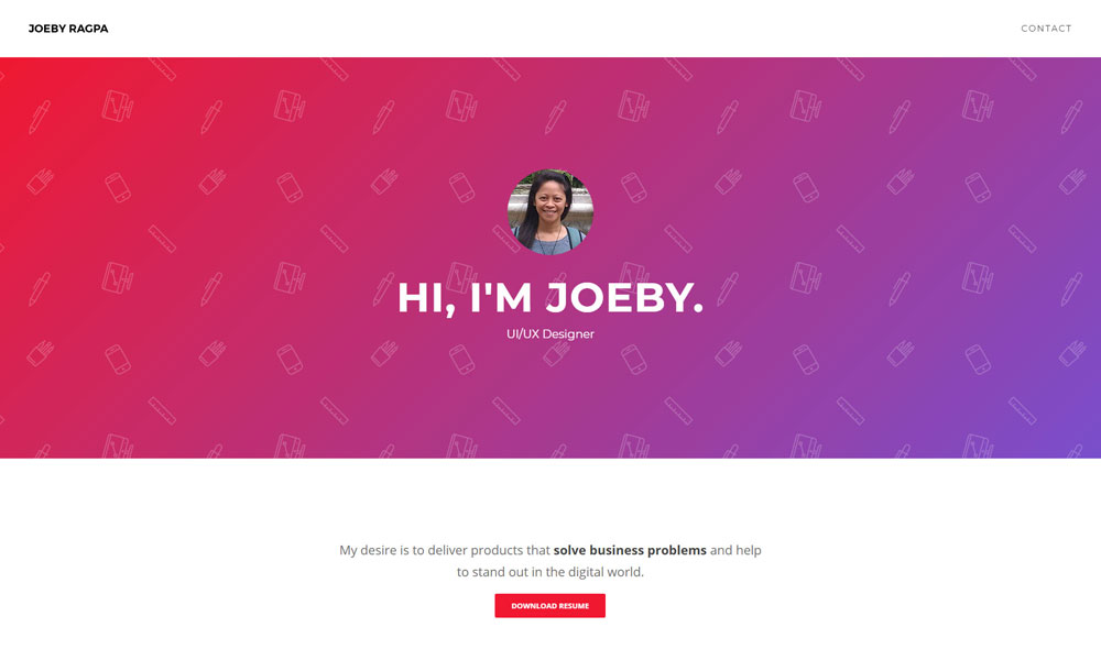 Joeby Ragpa | UI/UX Designer