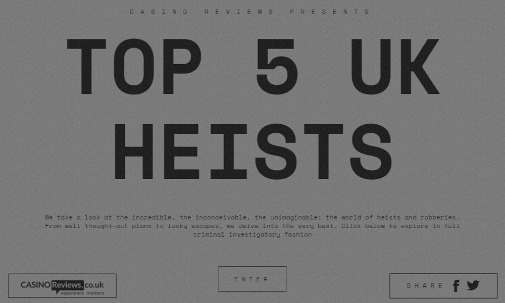 Top 5 Heists in the UK's History