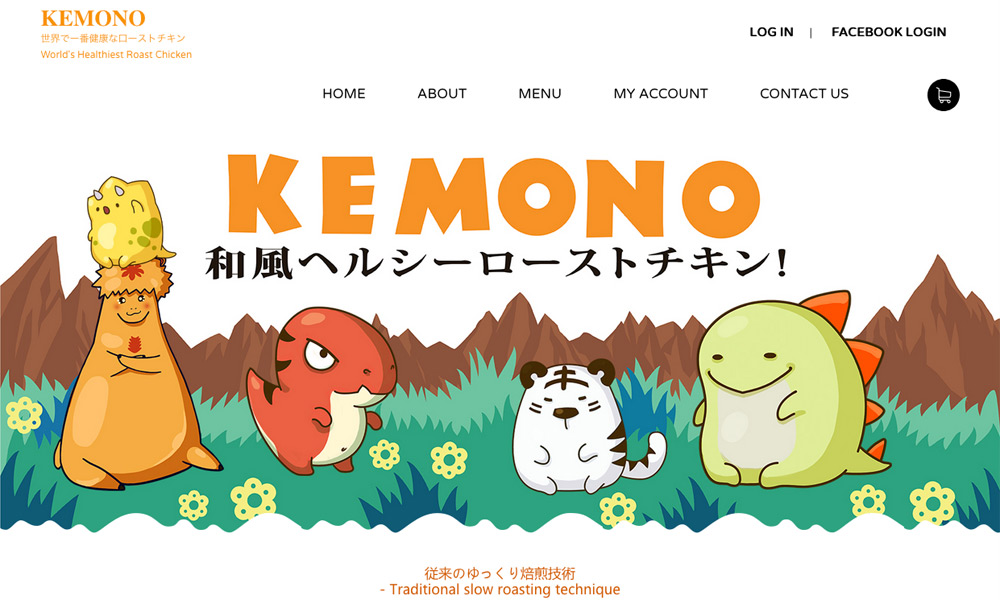 Kemono Healthy Japanese Roast Chicken